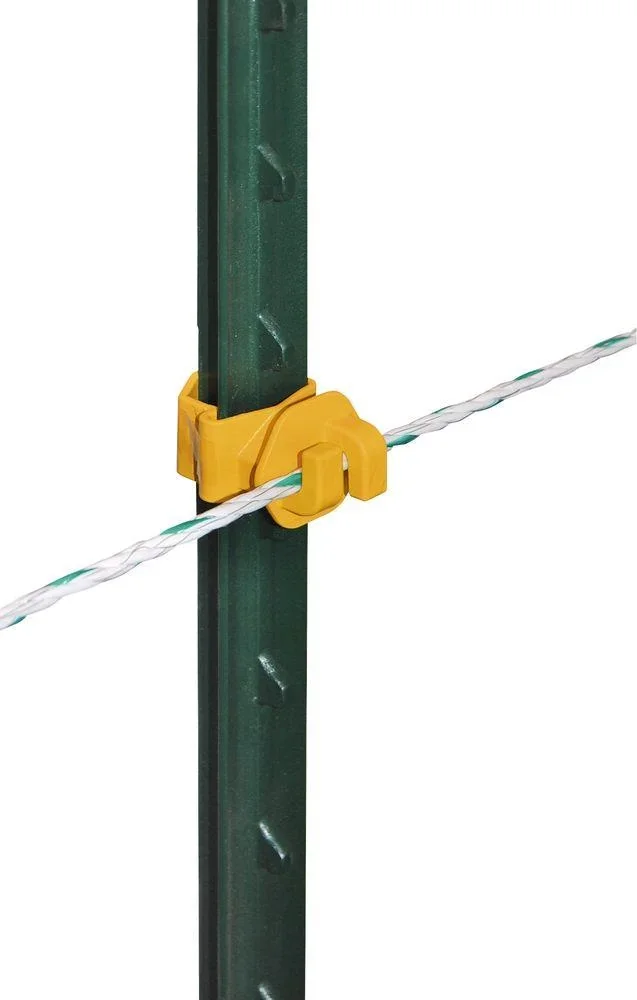 T-Post Seilisolator, gelb - 0