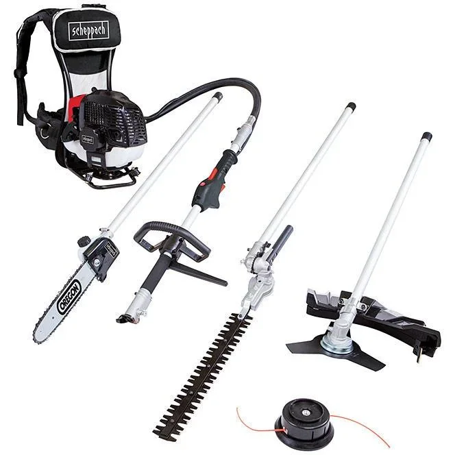 4-in-1 Benzin-Multitool MFH5300-4BP - Tieflöffel | 51,7cc | 2-Takt | 1300W - 0