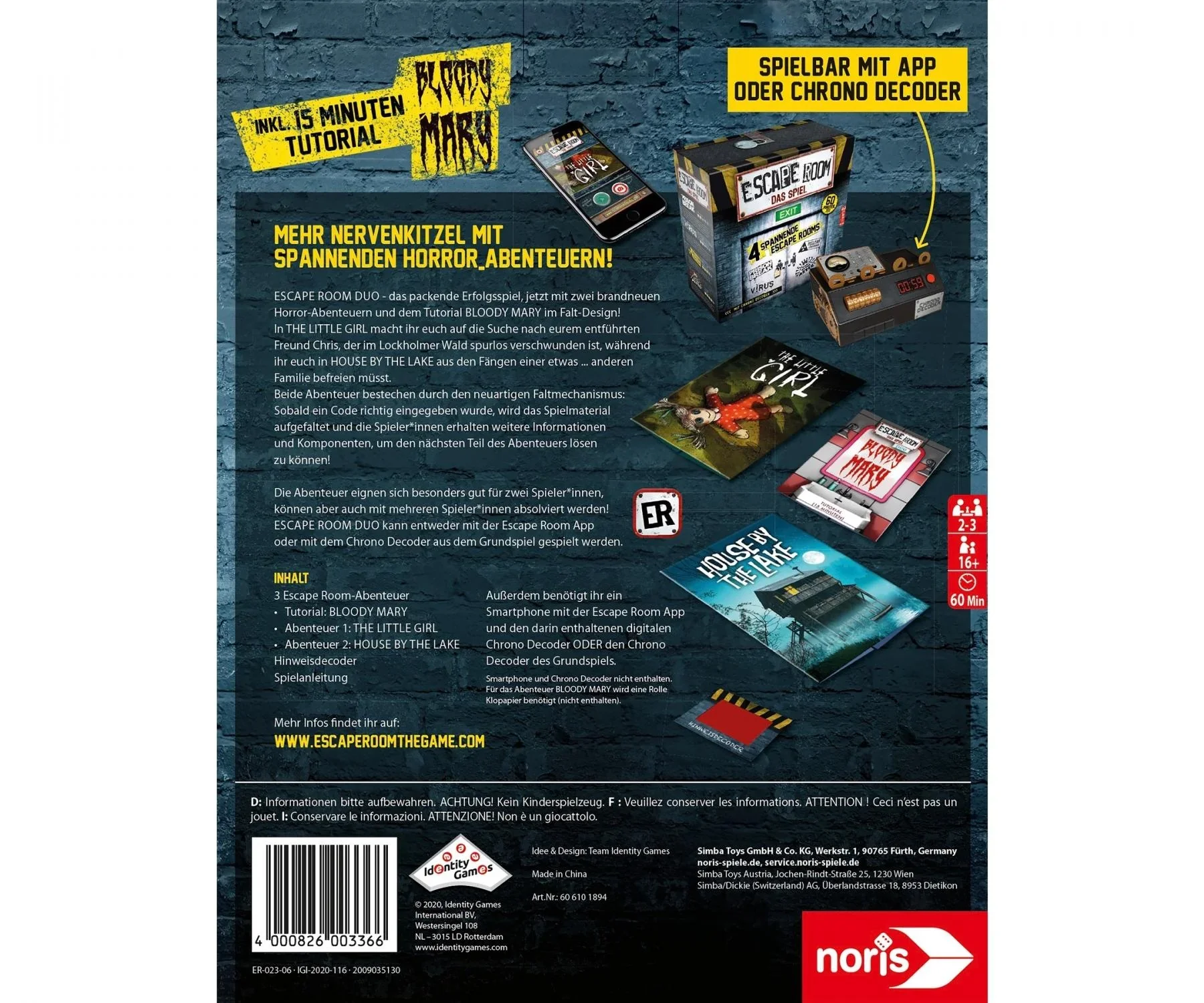 Escape Room Duo Horror - 1