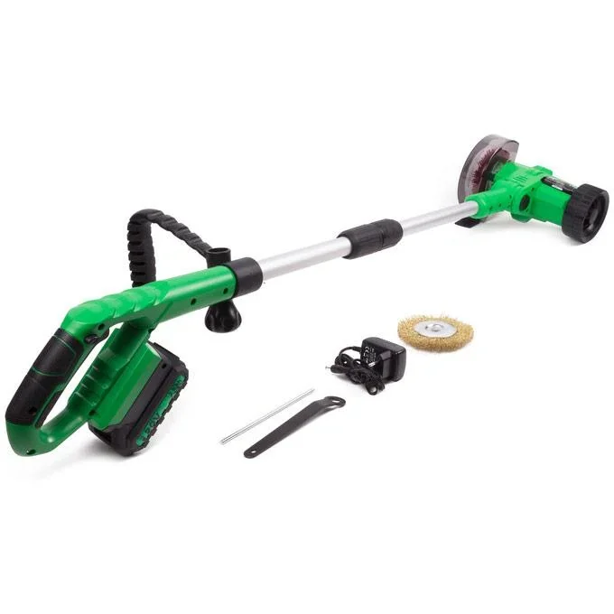 Akku-Unkrautbürste - 100 mm - 2000mAh - 20V - inkl. 2 Bürsten - 1