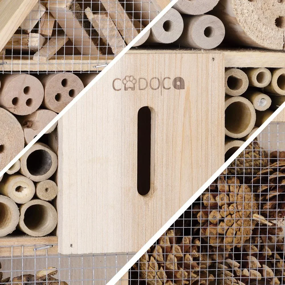 Cadoca Insecthotel Nistkasten 48x31x10cm - 0