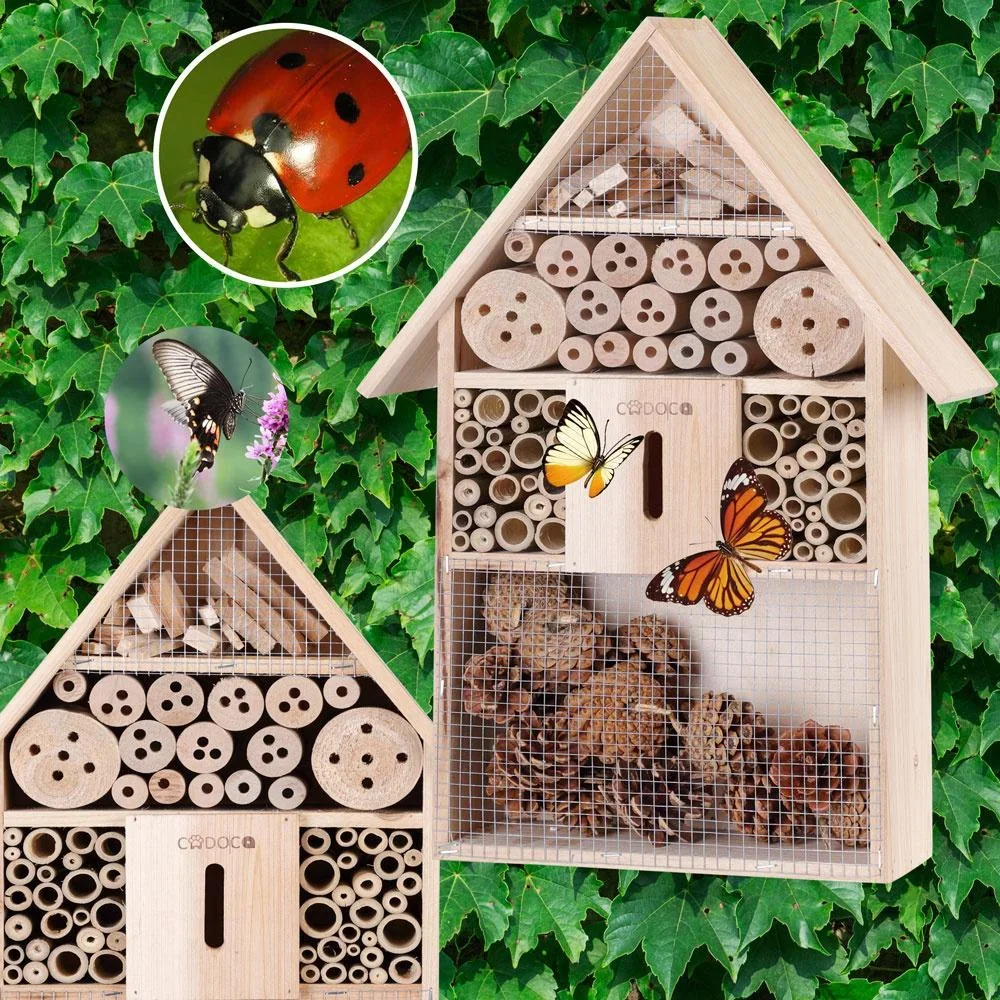 Cadoca Insecthotel Nistkasten 48x31x10cm - 3