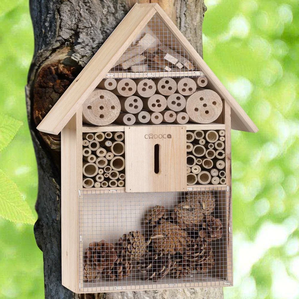 Cadoca Insecthotel Nistkasten 48x31x10cm - 8