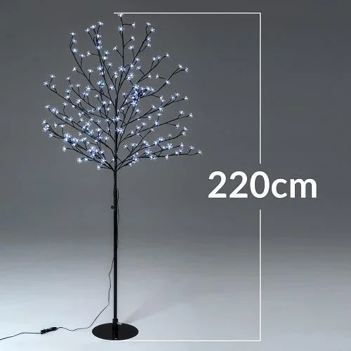 Kirschblütenbaum mit 200LEDs, 220 cm für den Innen-/Außenbereich - 1