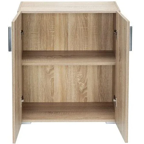 Multifunktionsschrank Eiche - 2 Fächer - 2