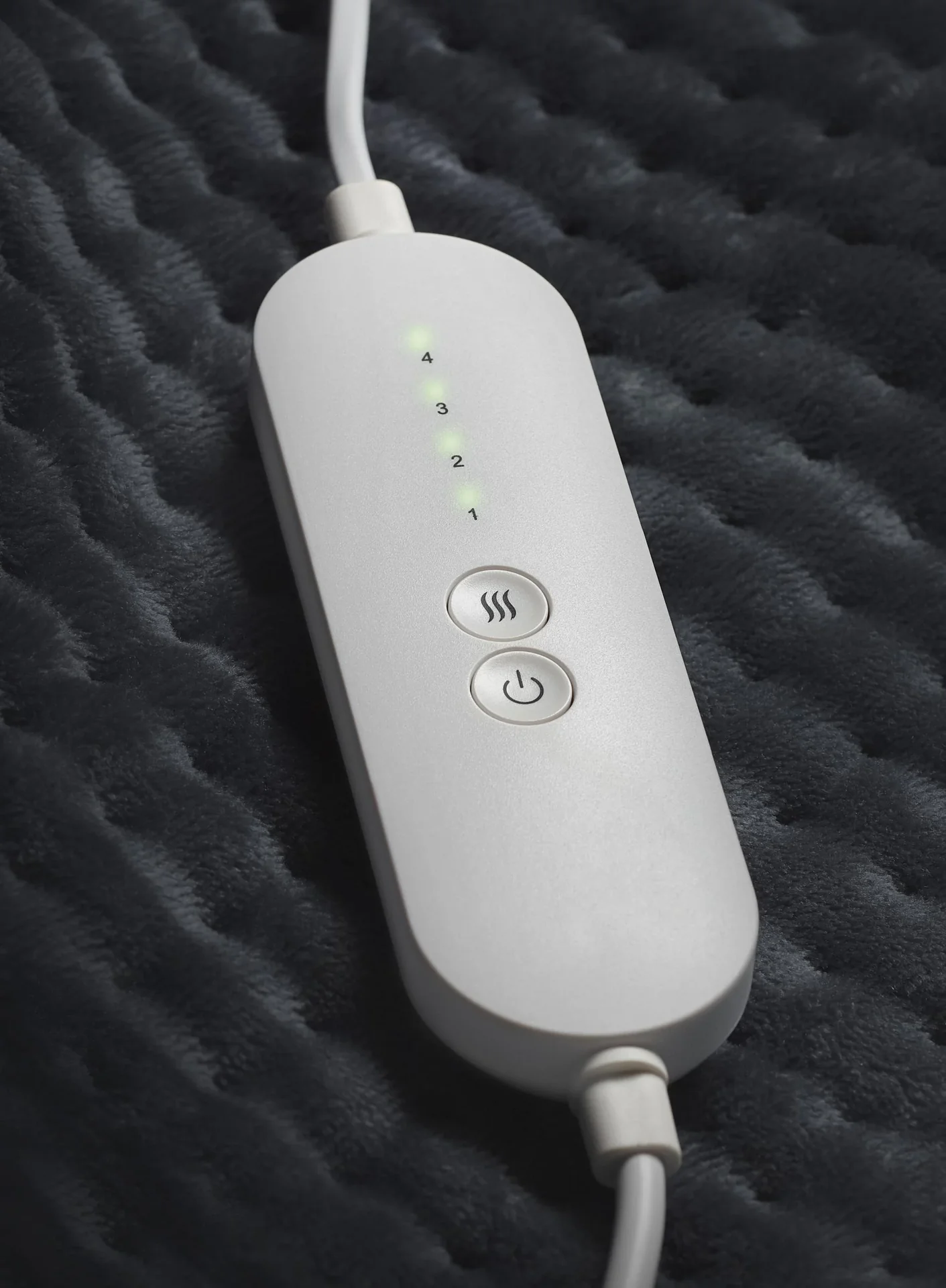 Elektrische Heizmatte / Heizdecke mit 4 Heizstufen, Flanell-Fleece, 30 x 60 cm, 110 Watt - 3