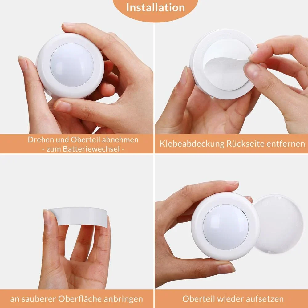 LED-Lampe 6er-Set Skab Bunt mit Fernbedienung - 1