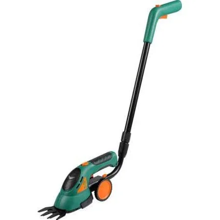 Accu-Gras- und Strauchschere mit Griff und Rädern - 85 cm - Inklusive Akku und Ladegerät - 4