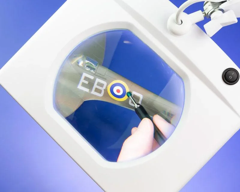 Standlupe XL mit LED Beleuchtung - 0