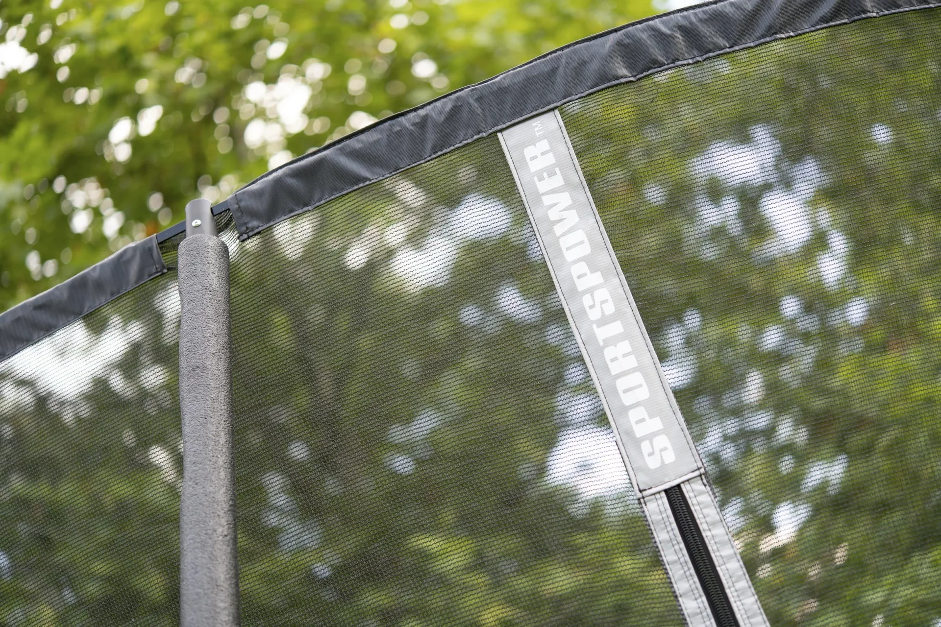 Trampolin Ø366 cm schwarz - 2