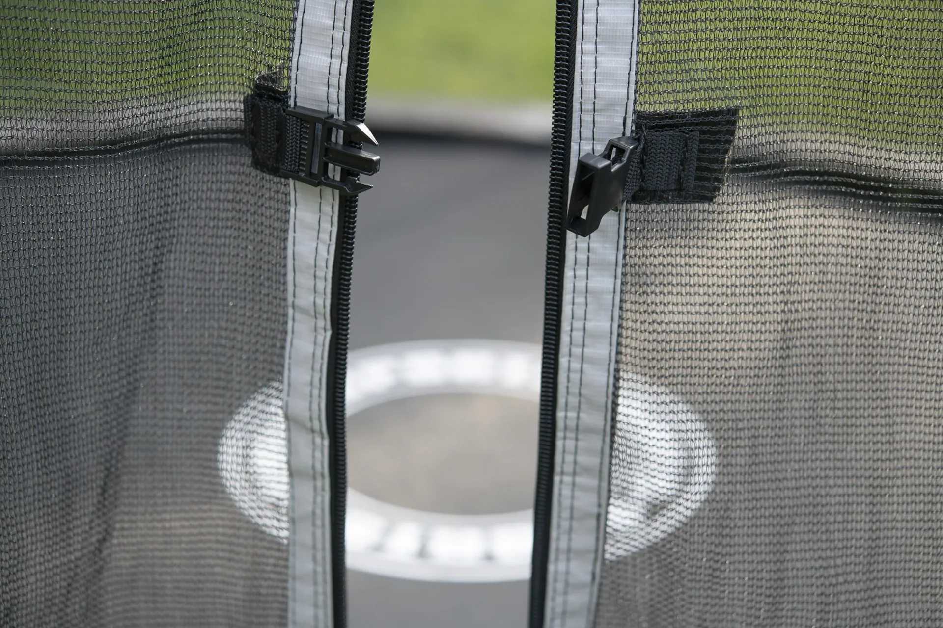 Trampolin Ø366 cm schwarz - 4