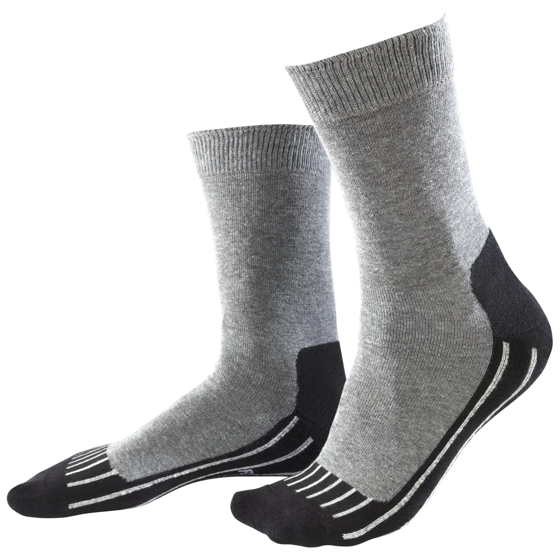 Wandersockenn 2er Pack, Farbe grau, Gr.39/42 - 0