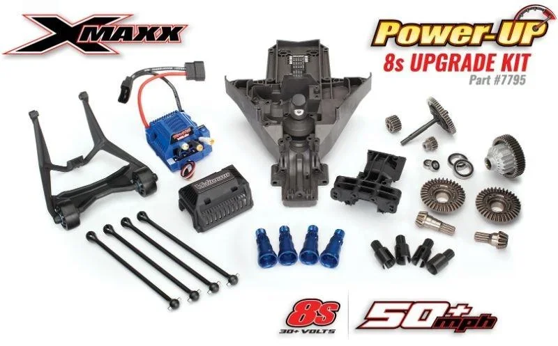 X-Maxx 8S RTR Elektro Monstertruck Brushless waterproof +TSM, TQi, 8S VXL +30Volt - 7