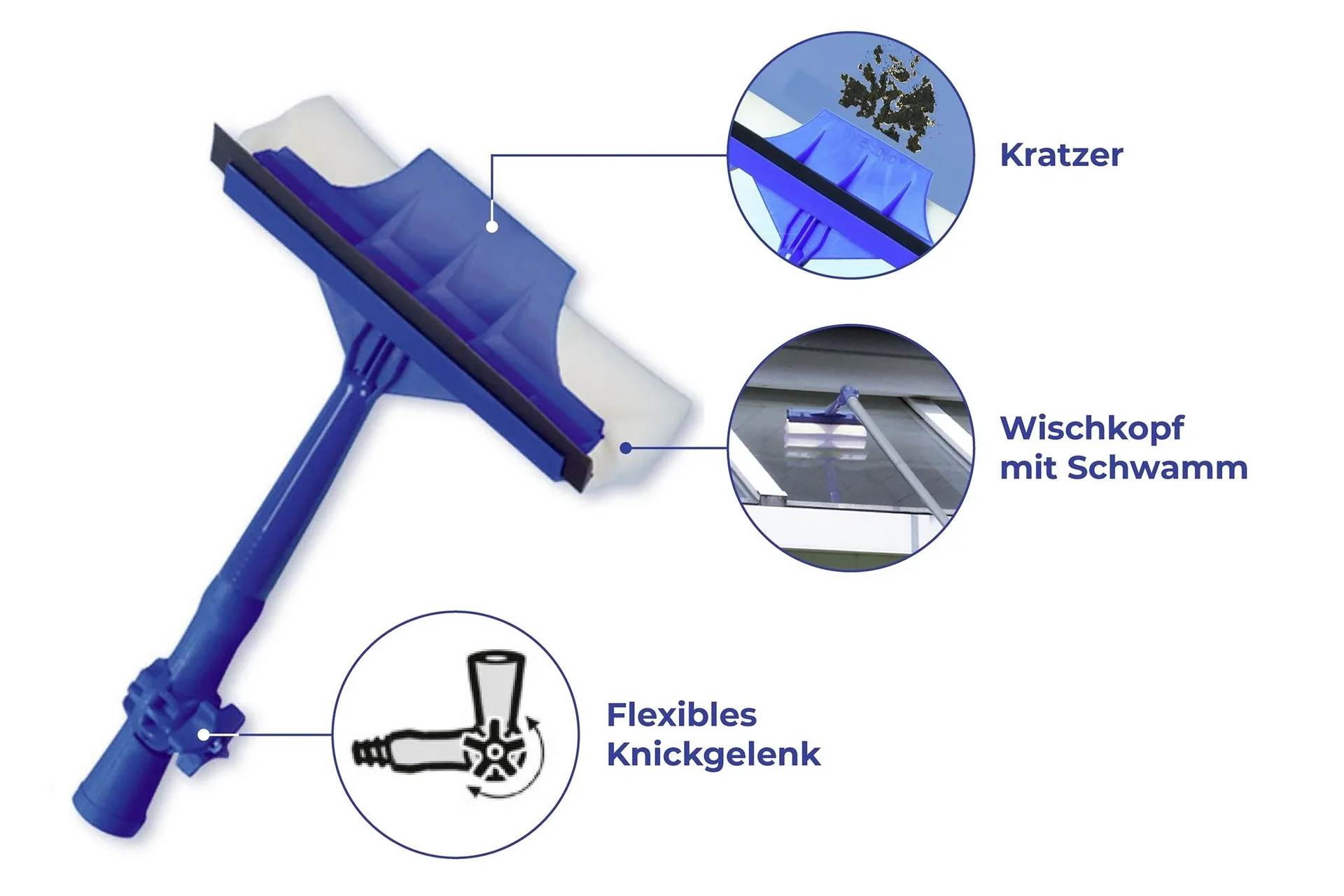 Profi Fenster-Reinigungsset 3 in 1 - 8