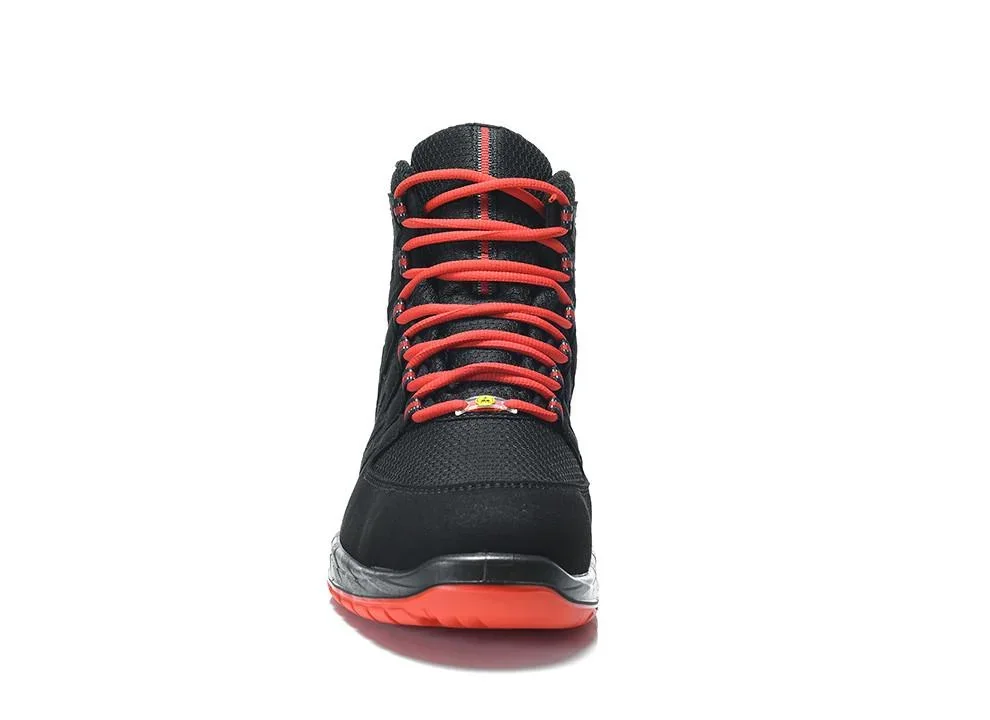 MADDOX black-red Mid ESD S3 Sicherheitsschnürstiefel Gr. 35 - 1