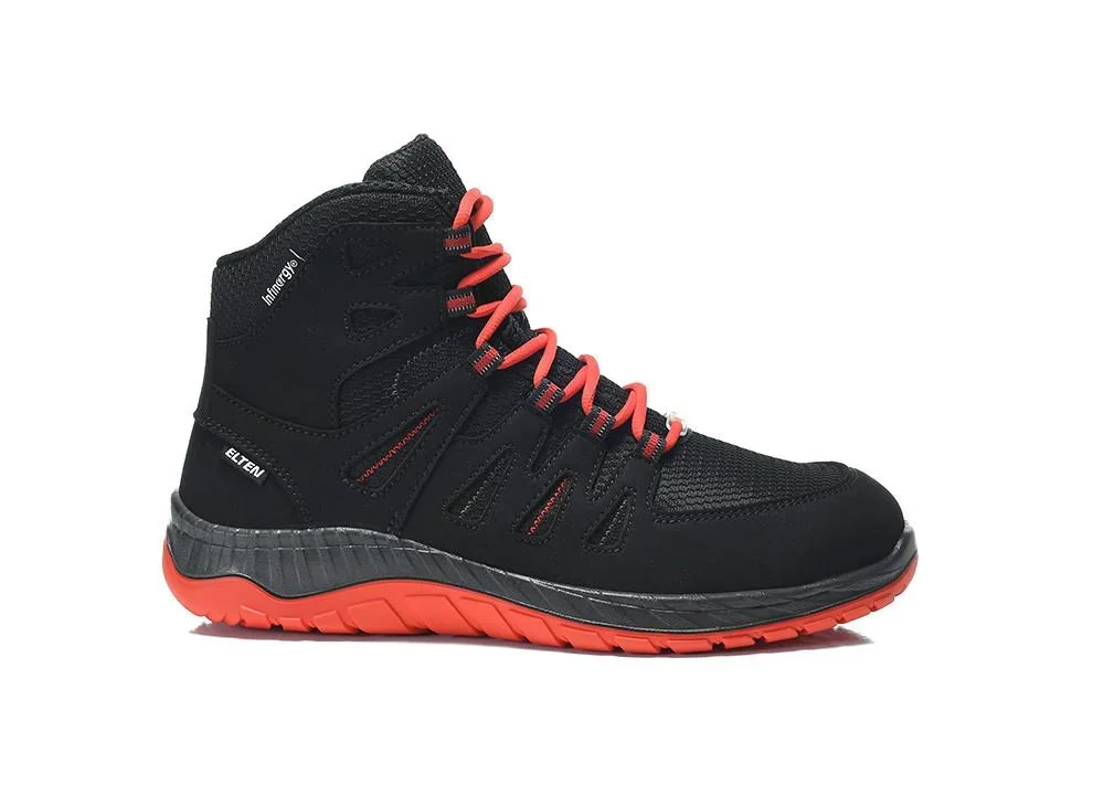 MADDOX black-red Mid ESD S3 Sicherheitsschnürstiefel Gr. 35 - 2