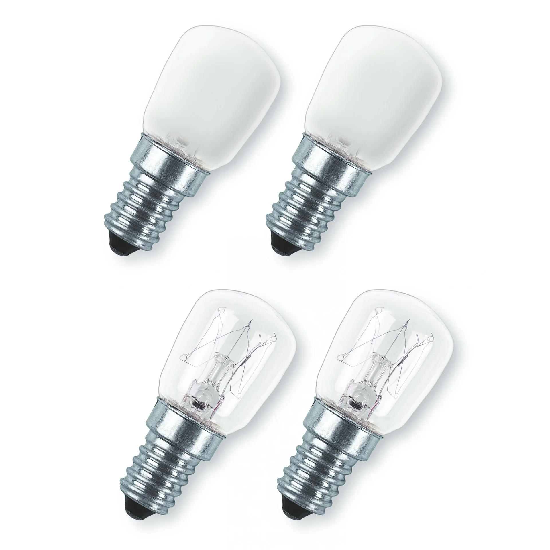 Kolbenlampe T26 15W matt 230V E14 für Kühlschrank und Nähmaschine - 1