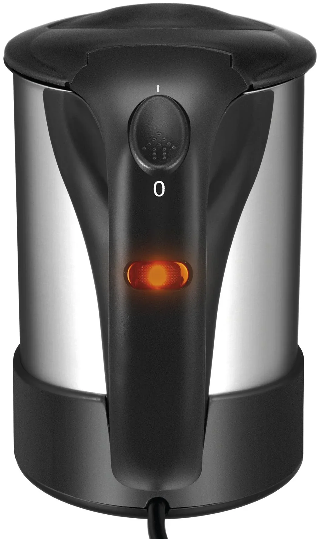 Blitz-Wasserkocher 0,5 L Edelstahl, 7-teilig - Mit 2 Trinkbechern, Kaffeelöffel und Doppelfach-Behälter - 2