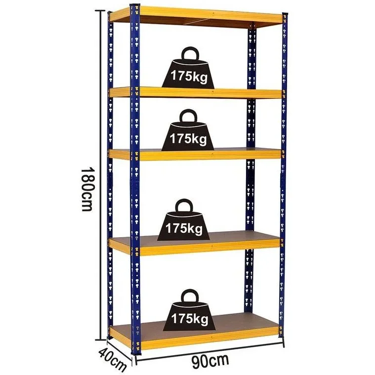 FSH Regal MP 18040 - Max 175 kg pro Regal - Blau/Orange - 0