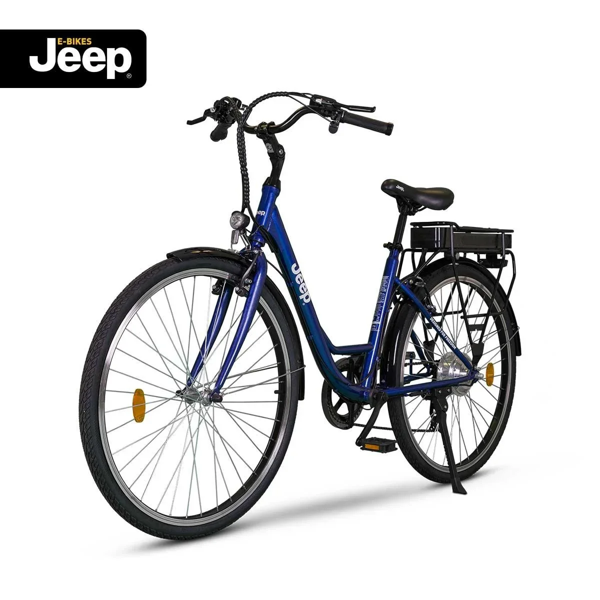 Unisex City E-Bike, 28 Zoll , Rahmengröße 44 cm 6-Gang Kettenschaltung, blau, ECR 3005 - 0