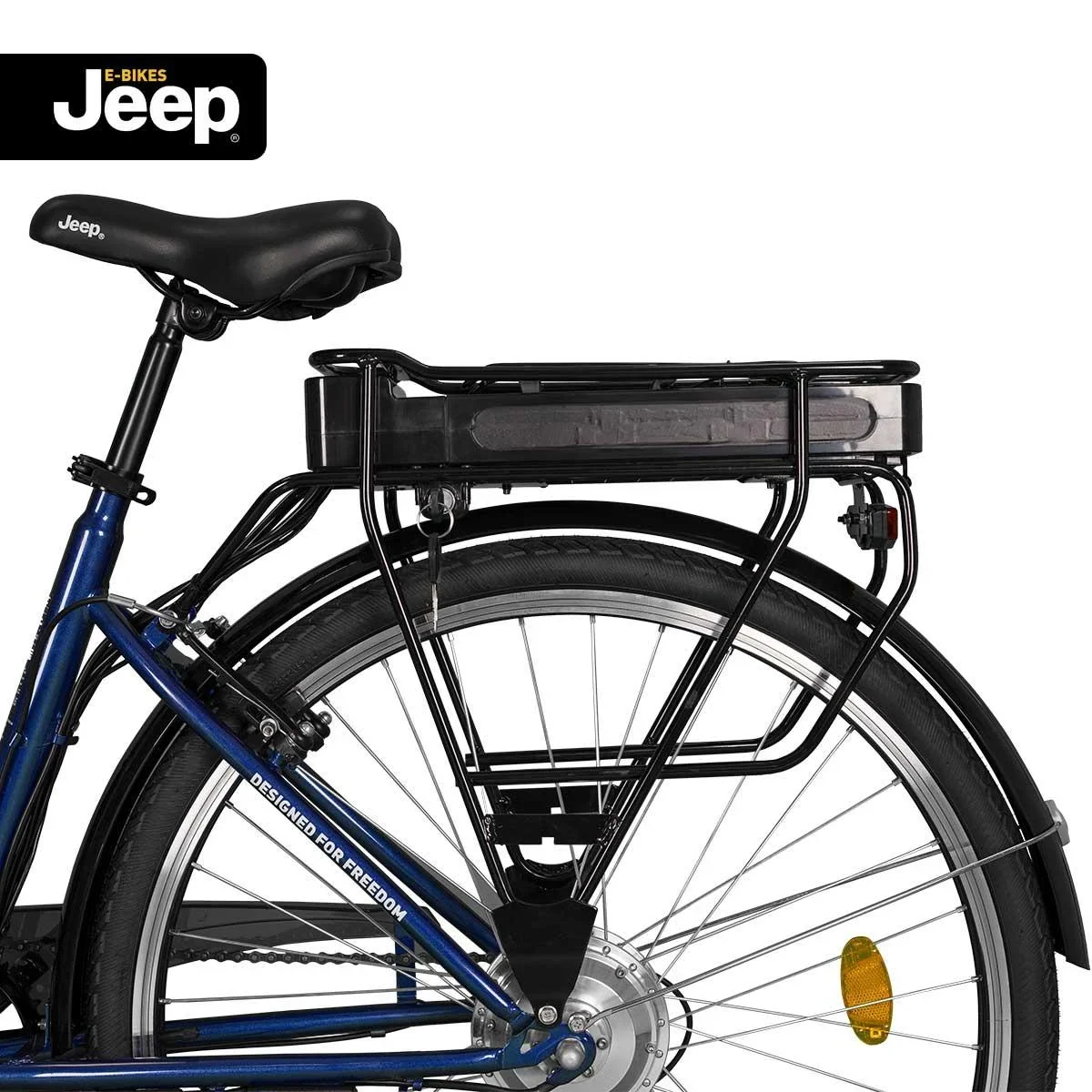 Unisex City E-Bike, 28 Zoll , Rahmengröße 44 cm 6-Gang Kettenschaltung, blau, ECR 3005 - 1