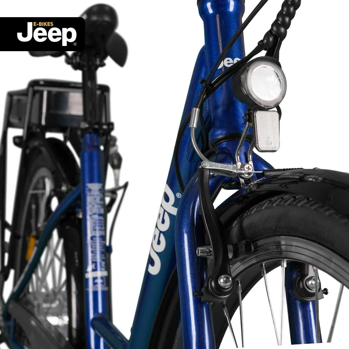 Unisex City E-Bike, 28 Zoll , Rahmengröße 44 cm 6-Gang Kettenschaltung, blau, ECR 3005 - 2
