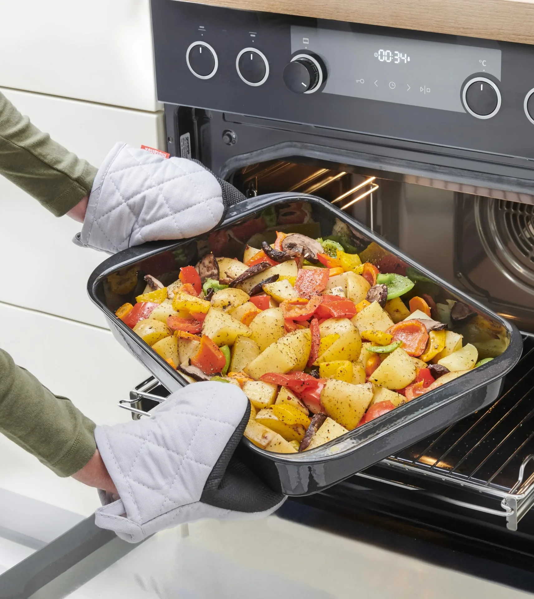 Ofenhandschuh antislip, 2er-Set - 1