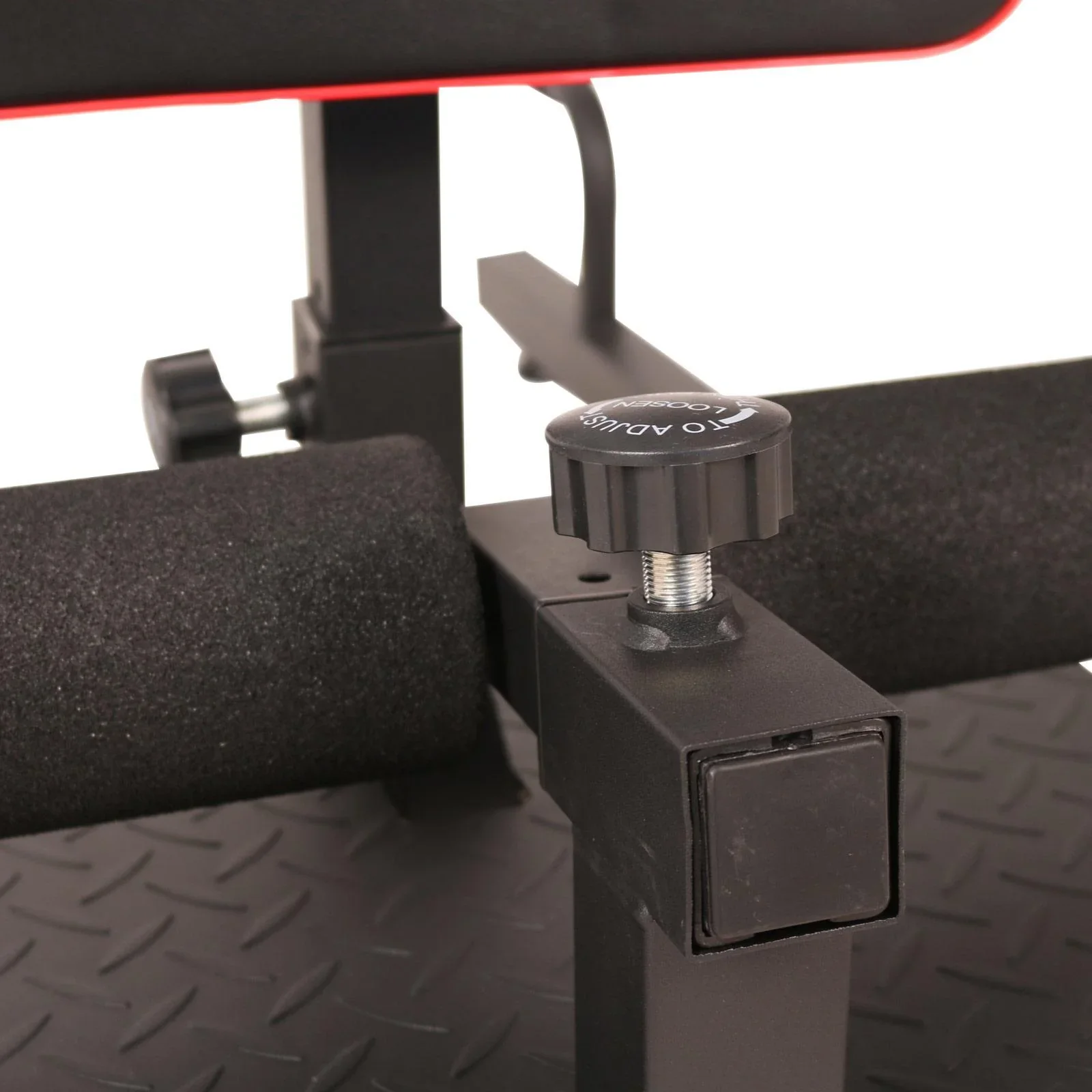 Kniebeugentrainer Beintrainer 3 in 1 Trainer verstellbar rollbar bis 120 kg Schwarz - 1
