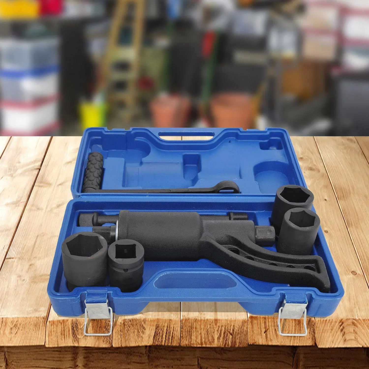 8-tlg. Drehmomentverstärker Set LKW Drehmomentschlüssel - 1