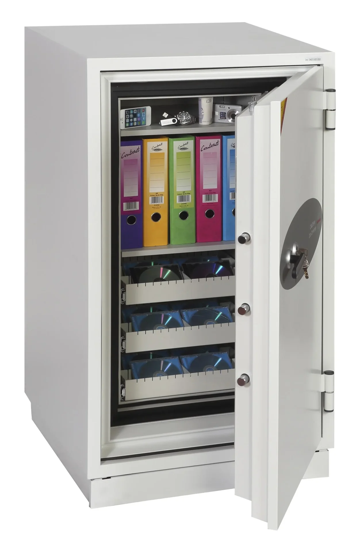Datenschutztresor Data Commander Außenmaße 1160 x 690 x 720 mm, mit Schlüsselschloss - 3