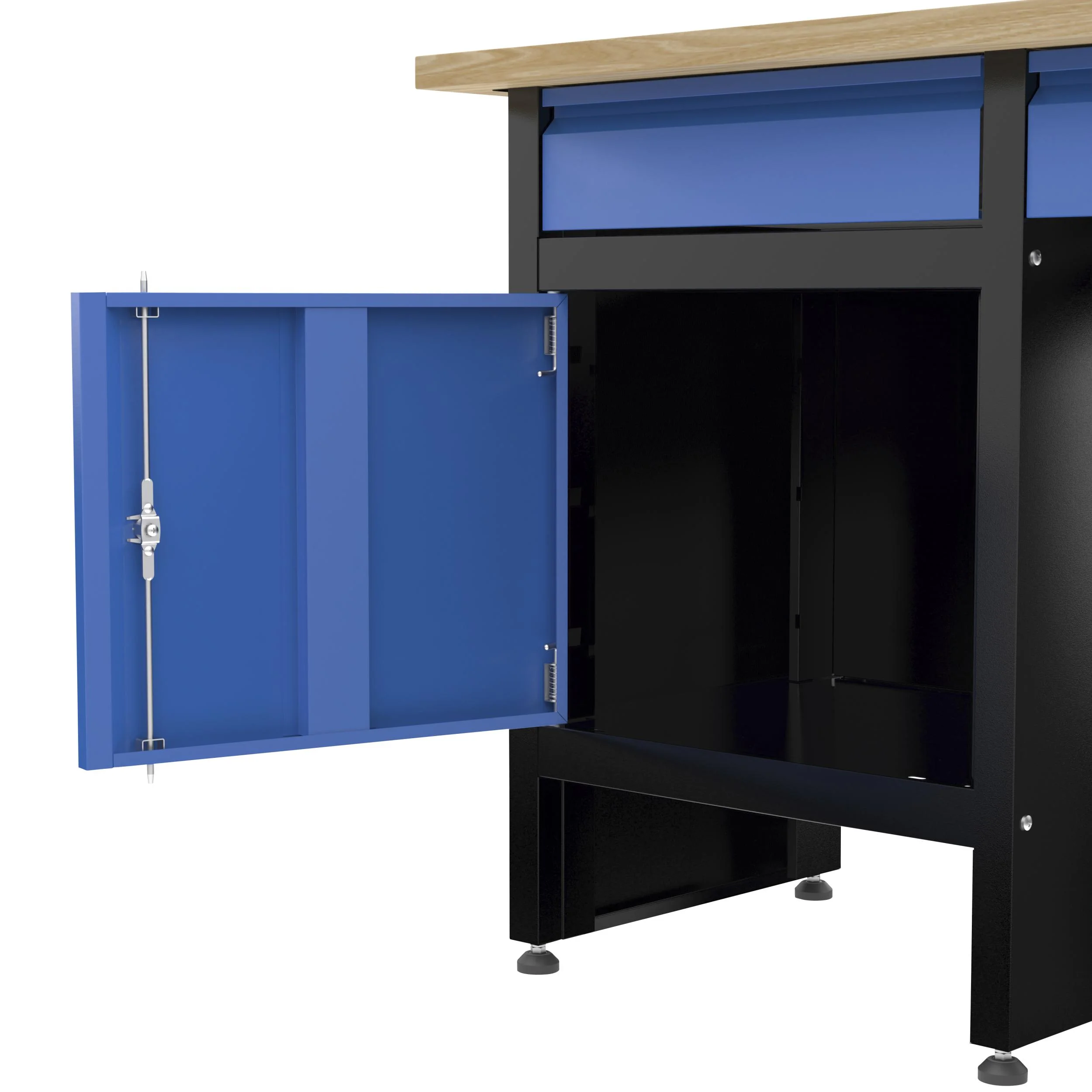 Werkbank GW 6/1 XL mit 6 Schubfächern und 1 Tür - 4