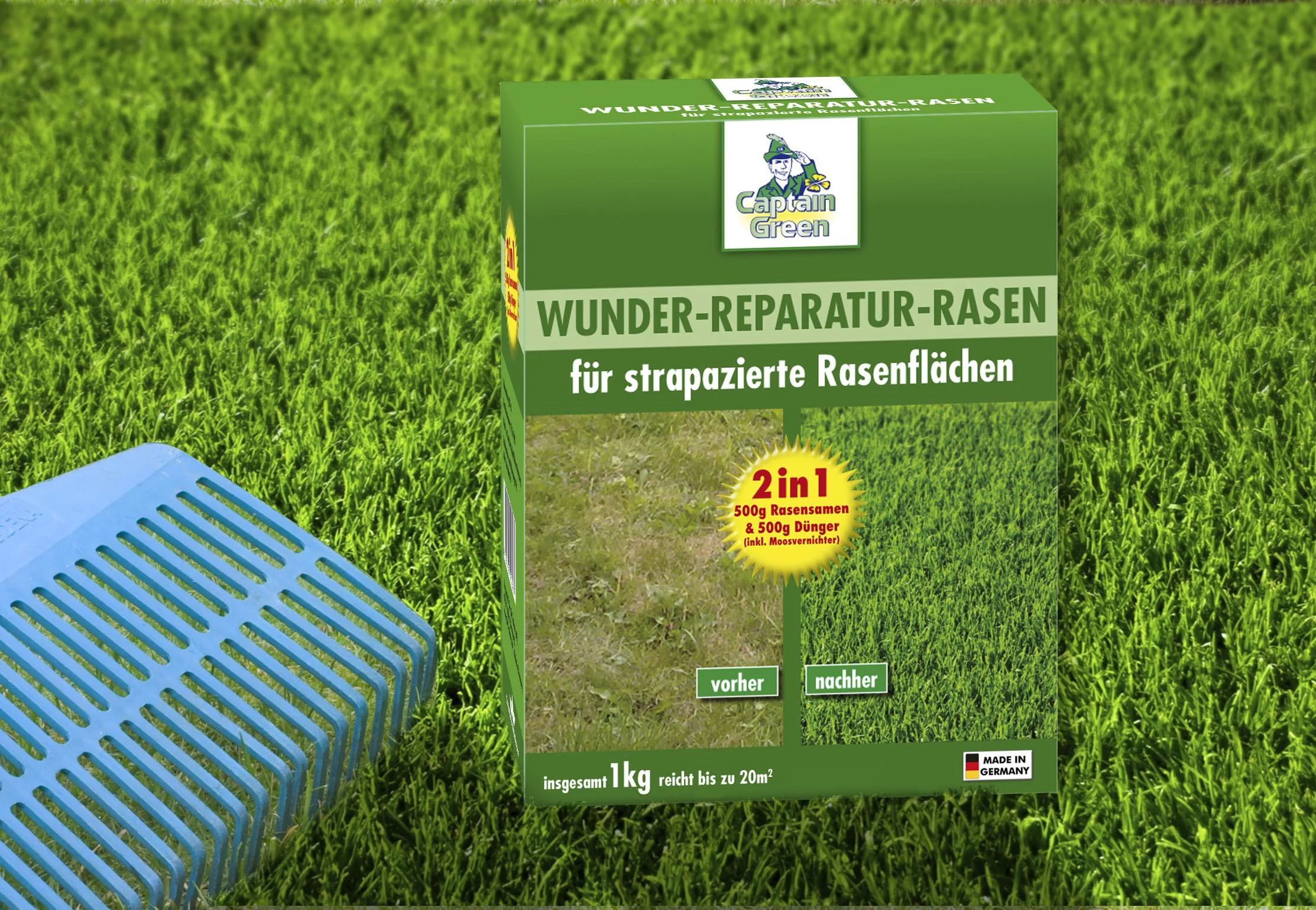 Wunder-Reparatur-Rasen, 1 kg - 1