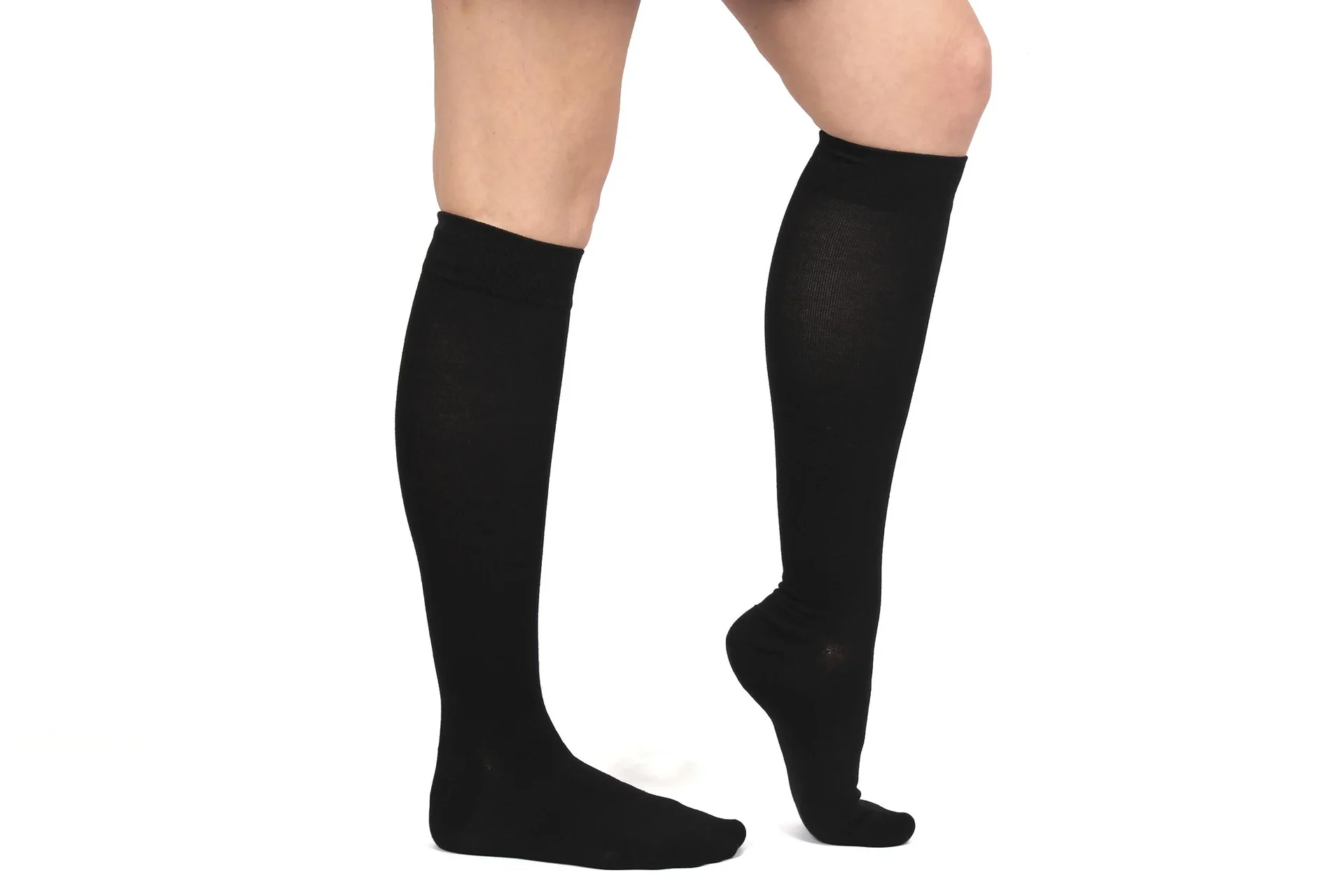 Stützkniestrümpfe Energy LYCRA, schwarz, Größe 35 - 38, 1 Paar - 5