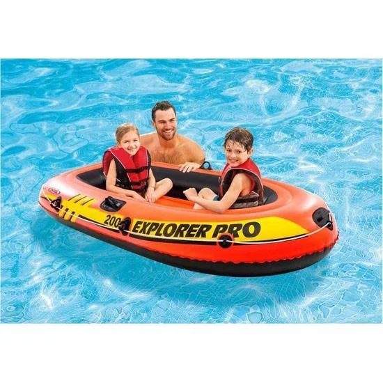 Aufblasbares Boot - 2 Personen - Max. 120KG -196x102x33cm - 2