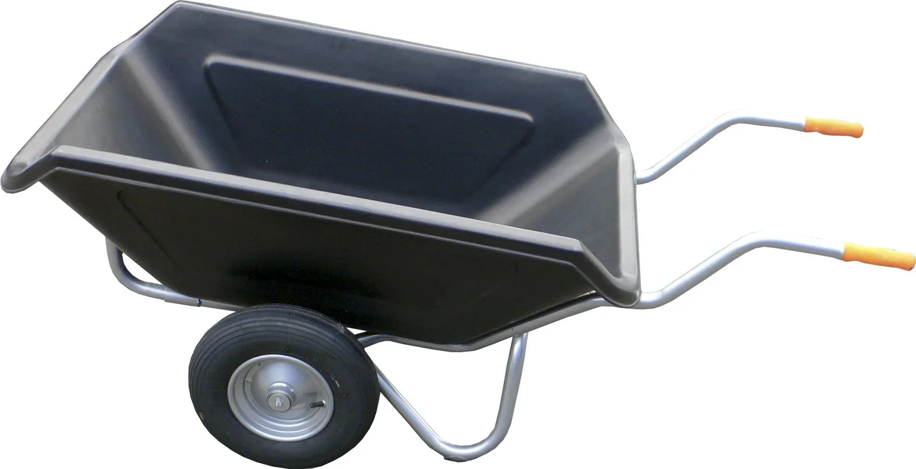 Großmulden-Schubkarre "Maxima", 250 Liter, 2 Lufträder - 1