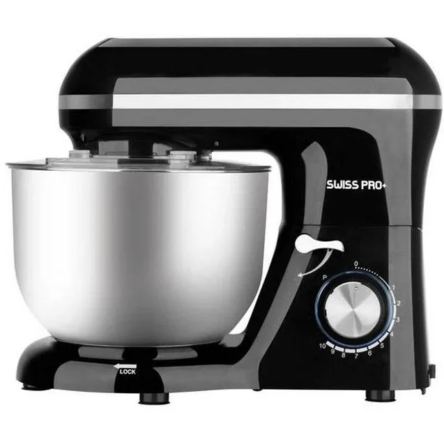 NL Leistungsstarke Küchenmaschine - 1500W - 6L - Schwarz - 8