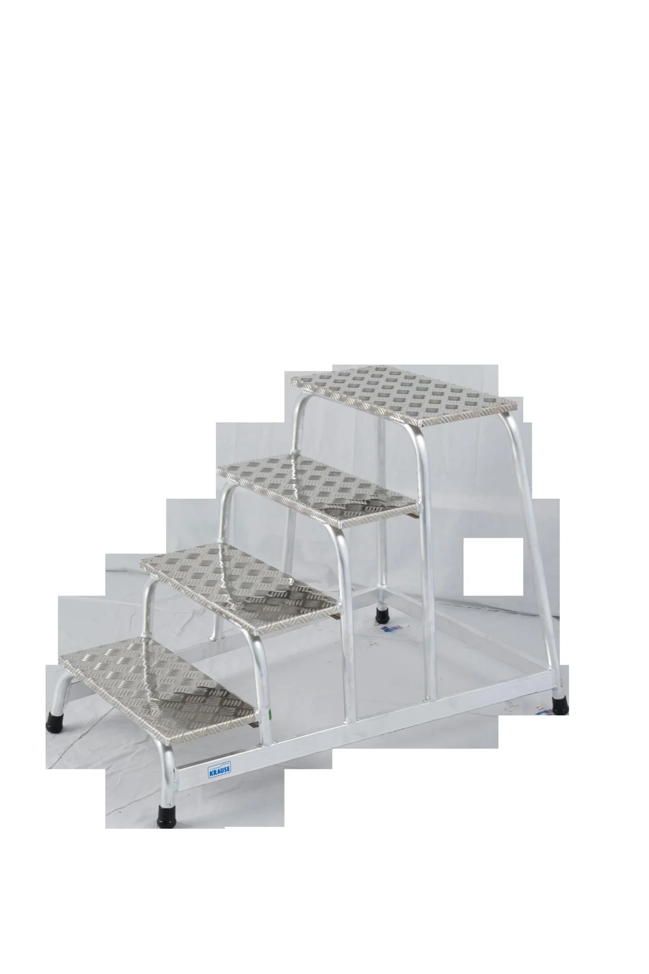 Montagetritt 4 Stufen Alu Leiter - 2