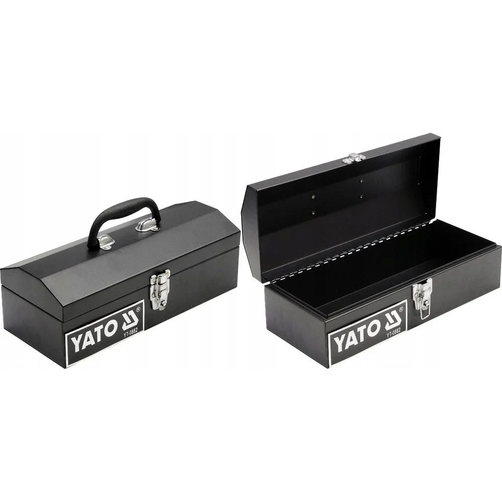 Werkzeugkasten aus Metall - 36x15x11,5cm - 1