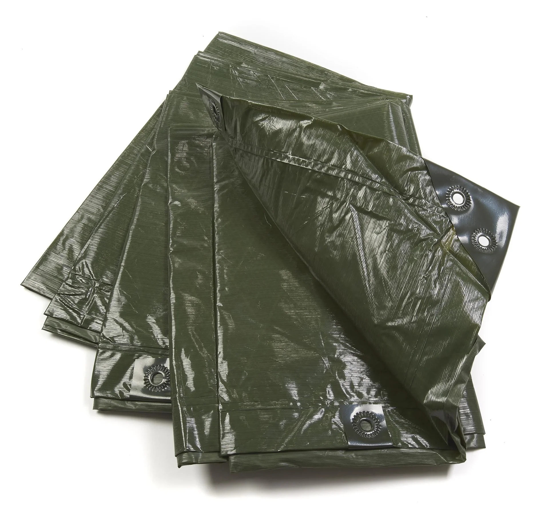 Abdeckplane, grün, stark 90 g/ m², 8 x 12 m - 1