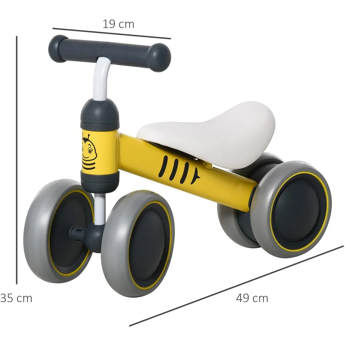 Kinder Laufrad gelb - 7