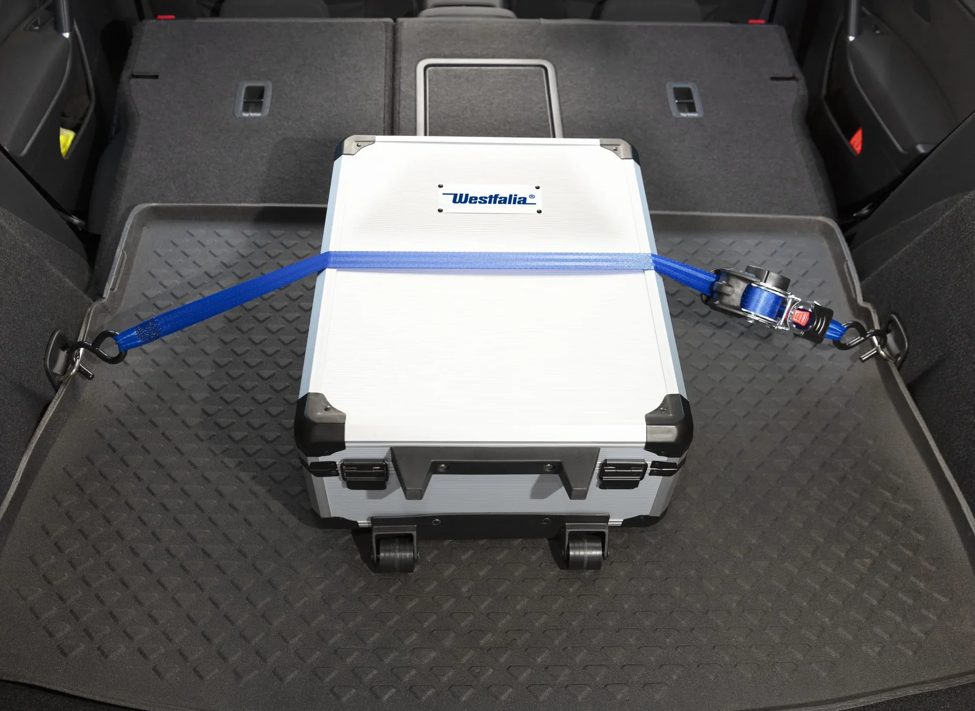 Automatik-Zurrgurt mit S-Haken, 1,8 m x 25 mm - 7