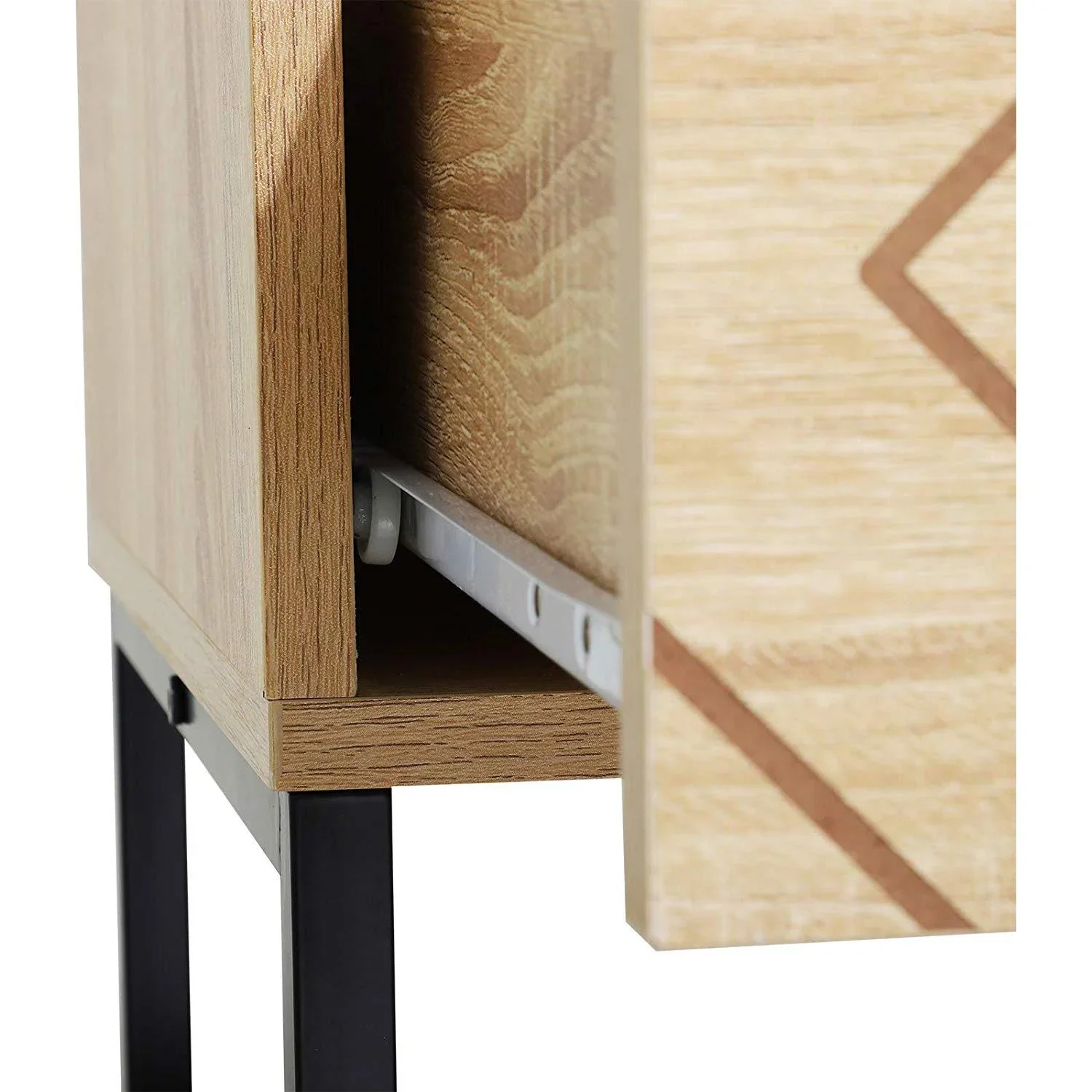 Schubladenschrank im Retro-Design - 0