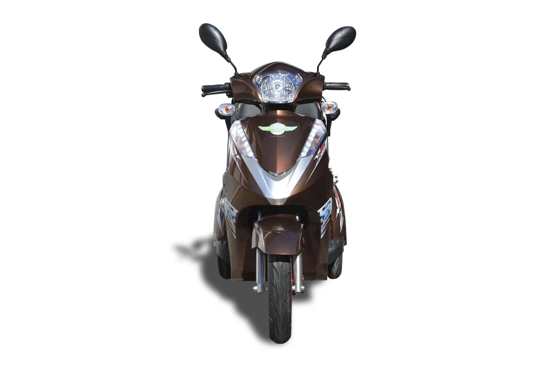 Elektro Dreirad braun - herausnehmbarer Li-Io Akku 30 Ah - 25 km/h - Seniorenmobil - 1