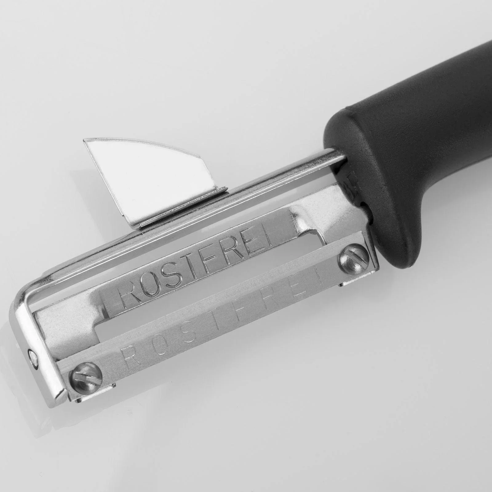 Sparschäler mit Ausstecher „Gallant“, Rechtshänder, Edelstahl - 5