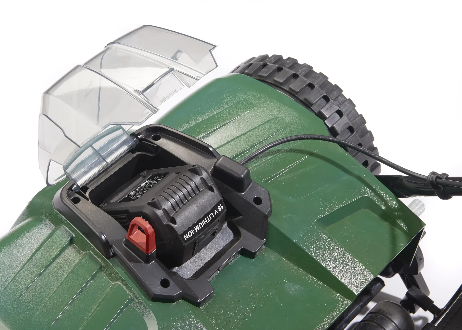 Set Akku-Walzenmäher „GM 38/18“, Li-Ion-Akku, 18 Volt, 2,0 Ah und Li-Ion-Akku-Schnellladegerät, 18 Volt - 8