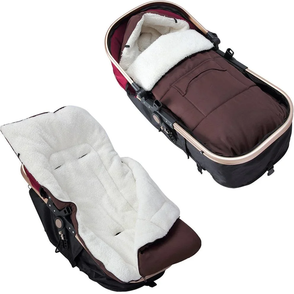 Babytrage Fußsack Braun | Tedd - 0