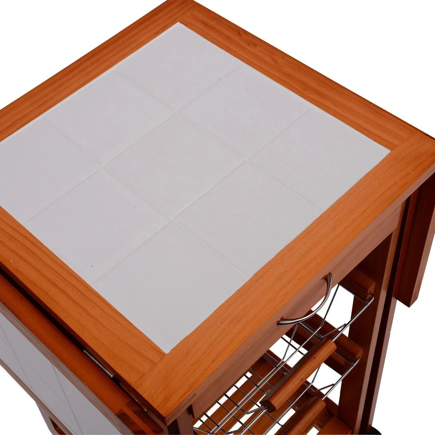 Servierwagen Rollwagen mit Schubladen - 1