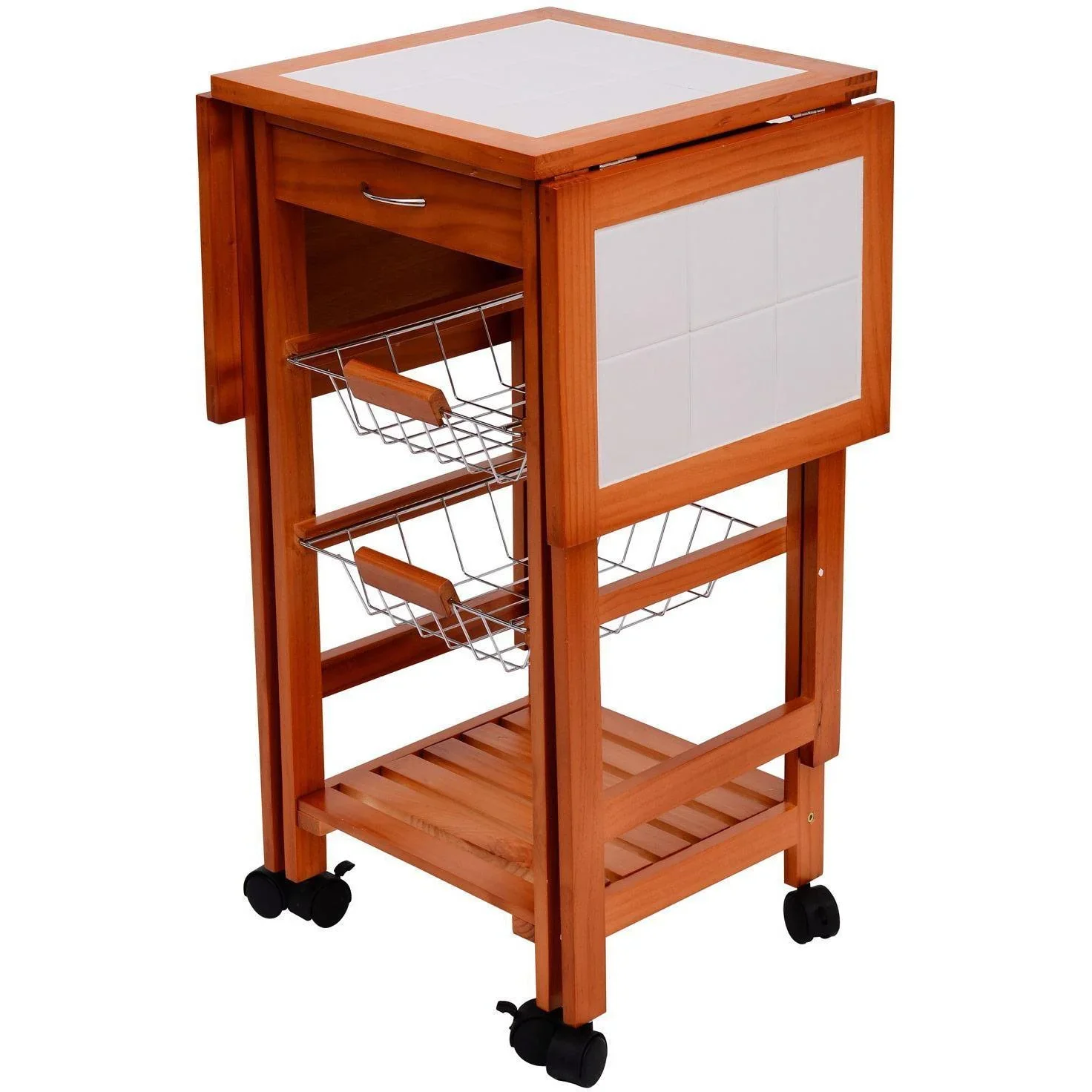 Servierwagen Rollwagen mit Schubladen - 2