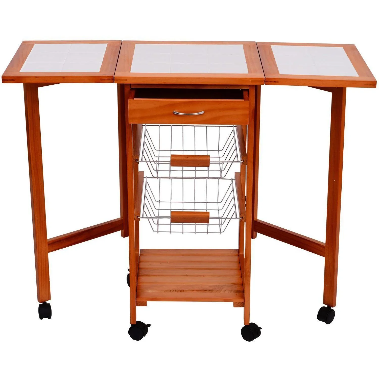 Servierwagen Rollwagen mit Schubladen - 3