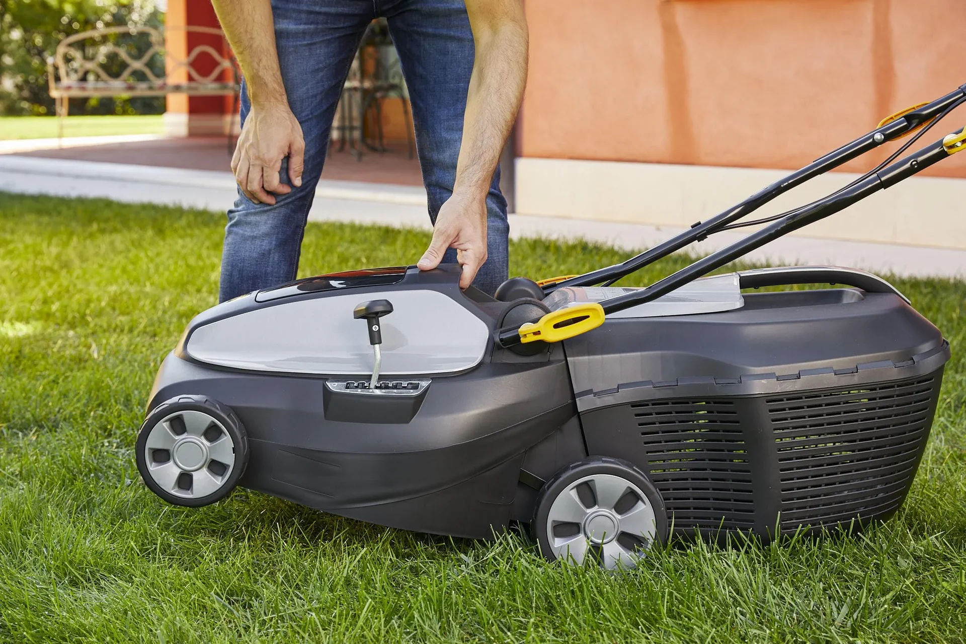 Akku-Rasenmäher "AL1 3820 Li", mit Akku und Ladegerät - 6